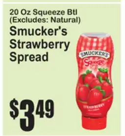 SuperFresh Smucker's Strawberry Spread offer