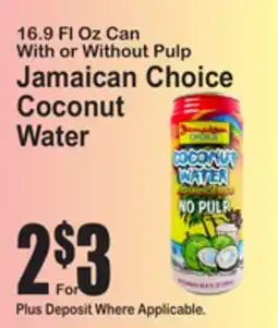 SuperFresh Jamaican Choice Coconut Water offer