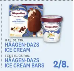 Kings Food Markets 14 FL. OZ. CTN. HÄAGEN-DAZS ICE CREAM 3 CT. 9 FL. OZ. PKG. HÄAGEN-DAZS ICE CREAM BARS offer