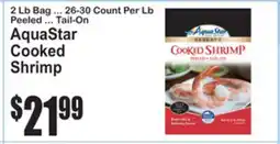 SuperFresh AquaStar Cooked Shrimp offer