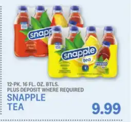 Kings Food Markets SNAPPLE TEA offer