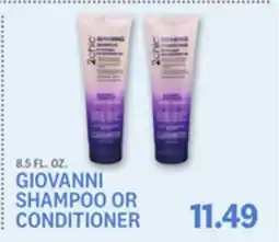 Kings Food Markets GIOVANNI SHAMPOO OR CONDITIONER offer