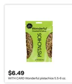 CVS Wonderful pistachios offer
