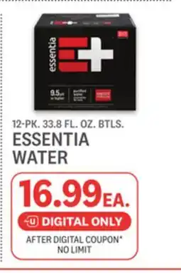 Kings Food Markets ESSENTIA WATER offer