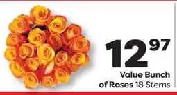 Weis Markets Value Bunch of Roses offer