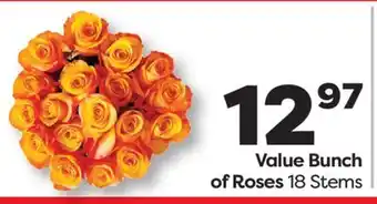 Weis Markets Value Bunch of Roses offer
