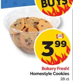Weis Markets Bakery Fresh! Homestyle Cookies offer
