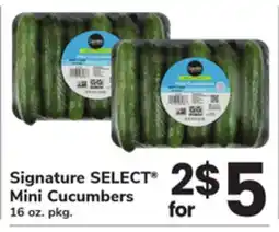 ACME Signature SELECT Mini Cucumbers offer