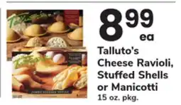 ACME Talluto's Cheese Ravioli, Stuffed Shells or Manicotti offer