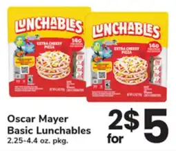ACME Oscar Mayer Basic Lunchables offer