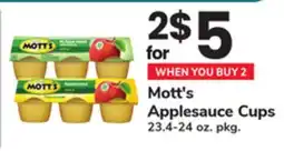 ACME Mott's Applesauce Cups offer