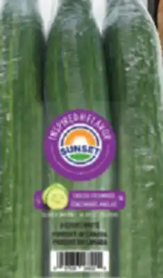 Weis Markets Seedless Cucumbers offer