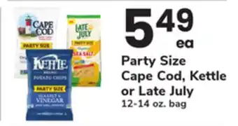 ACME Party Size Cape Cod, Kettle or Late July offer
