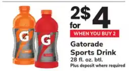 ACME Gatorade Sports Drink offer