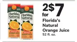 ACME Florida's Natural Orange Juice offer
