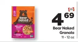 Weis Markets Bear Naked Granola offer