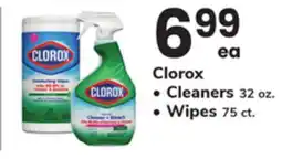 ACME Clorox Cleaners 32 oz. Wipes 75 ct offer