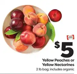 Weis Markets Yellow Peaches or Yellow Nectarines offer