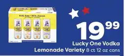 Weis Markets Lucky One Vodka Lemonade Variety offer
