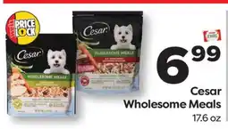 Weis Markets Cesar Wholesome Meals offer