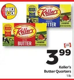 Weis Markets Keller's Butter Quarters offer