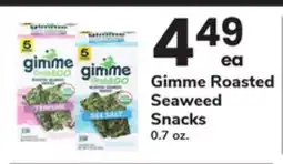ACME Gimme Roasted Seaweed Snacks offer