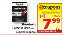 Weis Markets Barebells Protein Bars offer
