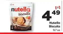 Weis Markets Nutella Biscuits offer
