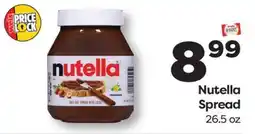 Weis Markets Nutella Spread offer