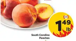 Weis Markets South Carolina Peaches offer