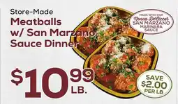 DeCicco & Sons Meatballs w/ San Marzano Sauce Dinner offer