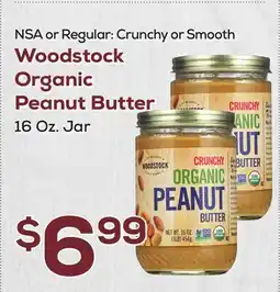 DeCicco & Sons Woodstock Organic Peanut Butter offer
