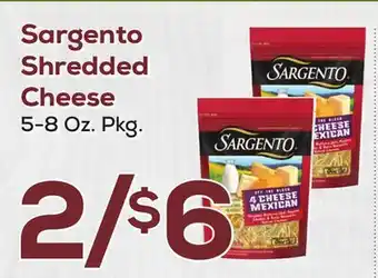 DeCicco & Sons Sargento Shredded Cheese offer