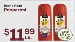 DeCicco & Sons Boar's Head Pepperoni offer