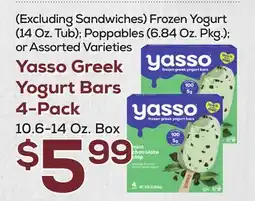 DeCicco & Sons Yasso Greek Yogurt Bars 4-Pack offer