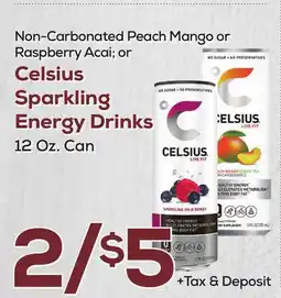 DeCicco & Sons Celsius Sparkling Energy Drinks offer
