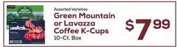 DeCicco & Sons Green Mountain or Lavazza Coffee K-Cups offer
