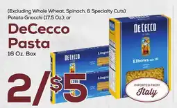 DeCicco & Sons DeCecco Pasta offer