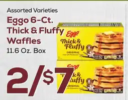 DeCicco & Sons Eggo 6-Ct. Thick & Fluffy Waffles offer