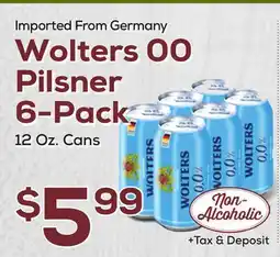 DeCicco & Sons Wolters 00 Pilsner 6-Pack offer