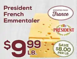 DeCicco & Sons President French Emmental offer