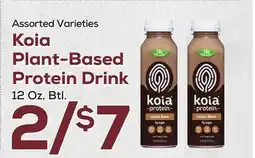 DeCicco & Sons Koia Plant-Based Protein Drink offer