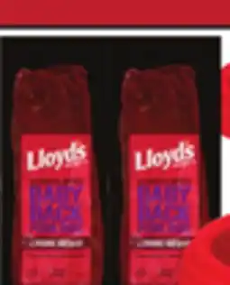 Bravo Supermarkets Lloyd's BABY BACK PORK RIBS offer