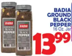 Bravo Supermarkets BADIA GROUND BLACK PEPPER offer