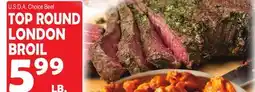 Bravo Supermarkets TOP ROUND LONDON BROIL offer