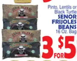 Bravo Supermarkets SEÑOR FRIJOLES BEANS offer