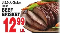 Bravo Supermarkets BEEF BRISKET offer