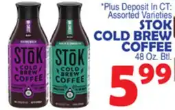Bravo Supermarkets STOK COLD BREW COFFEE offer