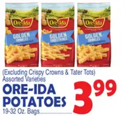 Bravo Supermarkets ORE-IDA POTATOES offer
