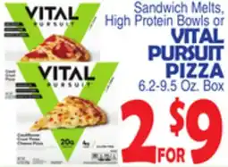 Bravo Supermarkets VITAL PURSUIT PIZZA offer